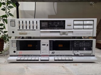 HX-A351W Dubbel Cassettedeck / AM-A102 Stereo Integrated Amplifier 30445-54507 / 11145-03459