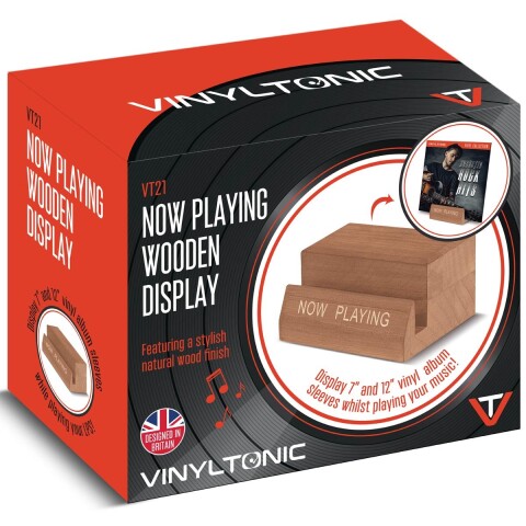 Now Playing Wooden Display 2223430