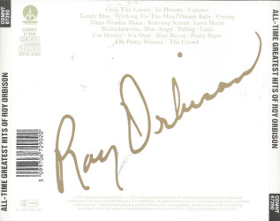 The All-Time Greatest Hits Of Roy Orbison CDMNT 67290 2